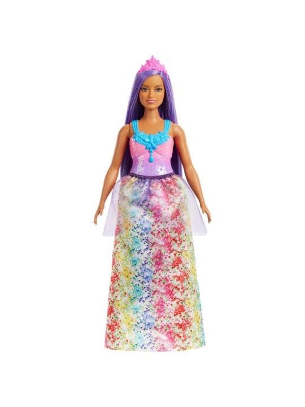 Barbie Dreamtopia - Barbiepop - Prinses met paars haar