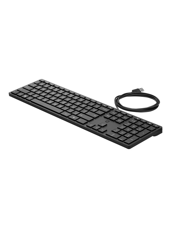 HP 320K - Toetsenbord - Qwerty - EU Layout - Zwart