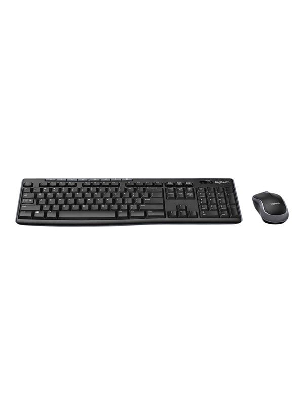 Logitech MK270 Draadloos Combo - Toetsenbord and Muis set - Hungarian - Keyboard and mouse set - Hongaars - Zwart