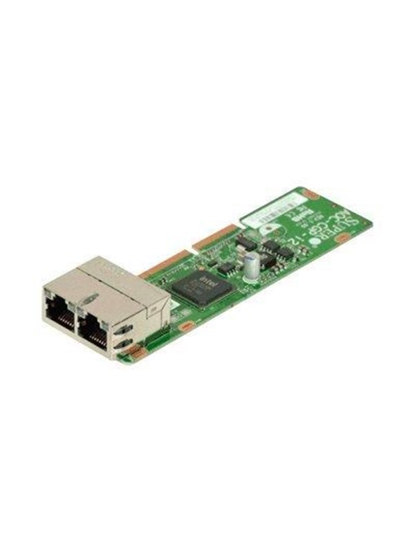 Supermicro AOC-CGP-I2 - Netwerkadapter - PCIe 2.1 x4 - Gigabit Ethernet x 2