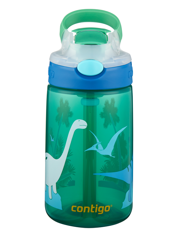 Contigo Gizmo flip Groen jungl dino 420ml
