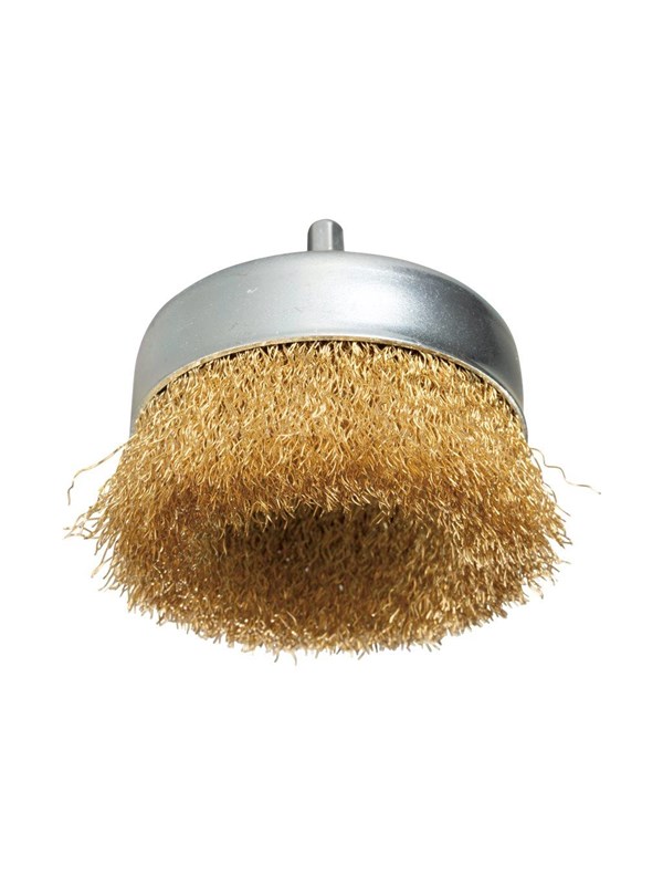 Makita D-73645 Wire Cup Brush - for wood metal varnish rust