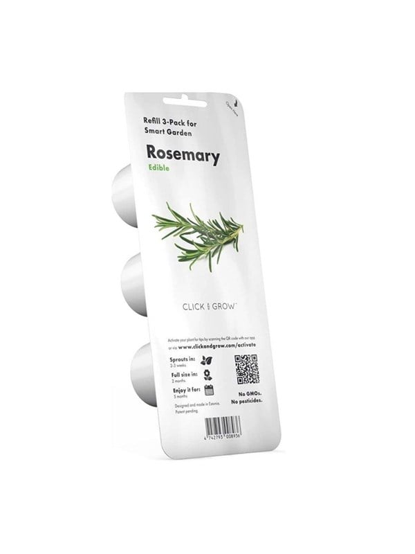 Click & Grow Slimme Tuin Navulling 3-pack - Rozemarijn