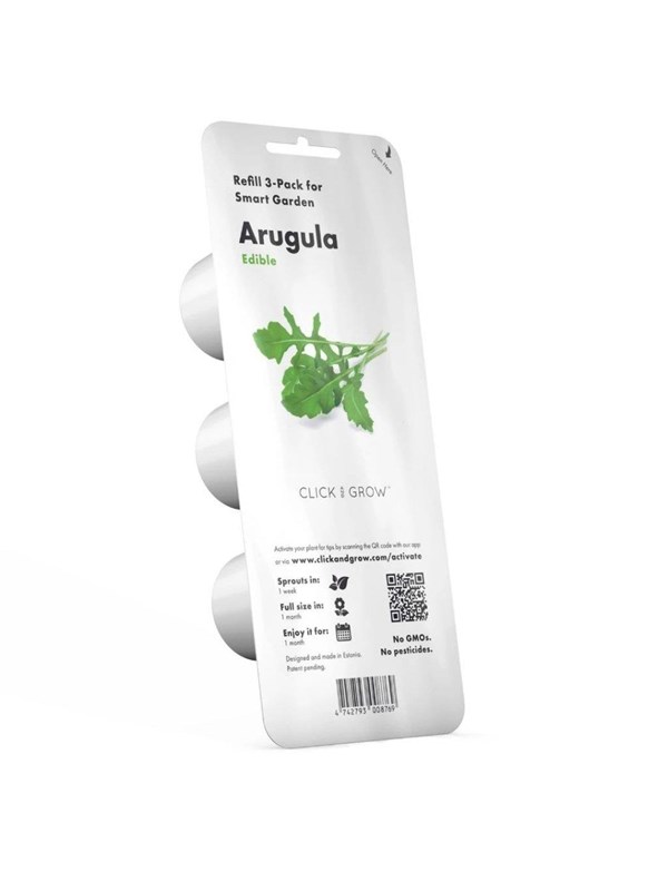 Click & Grow Slimme Tuin Navulling 3-pack - Rucola