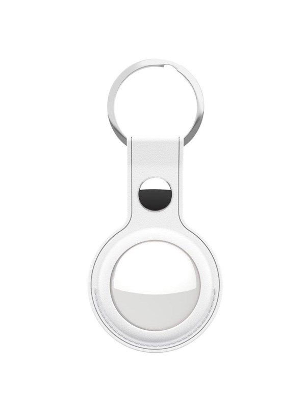 KeyBudz Leren sleutelhanger voor AirTag 2-pack