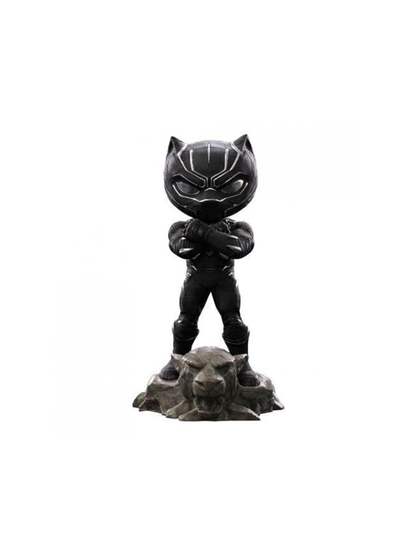 Iron Studios - MiniCo Figurines: Marvel The Infinity Saga - Zwart Panther - Figuur