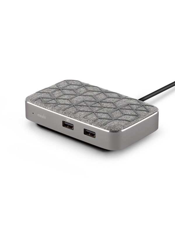 Moshi Symbus Q - USB-C Hub met Qi-opladen