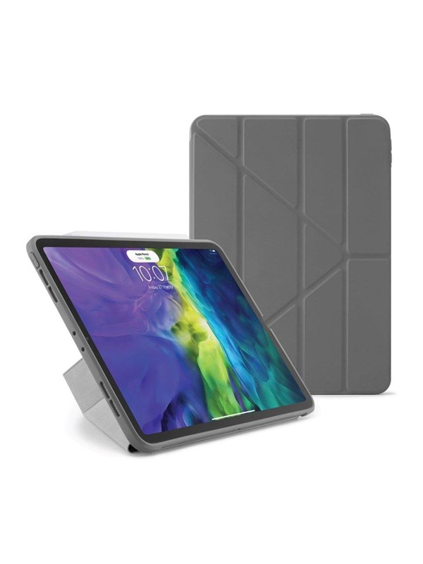 Pipetto iPad Pro 2020 11" TPU Origami Case - Dark Grijs