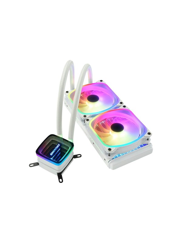 Enermax Aquafusion ADV Series ELC-AQFA240-SQA-W - processor liquid cooling system - 240mm CPU liquid cooler - CPU waterkoeling - Max 36 dBA