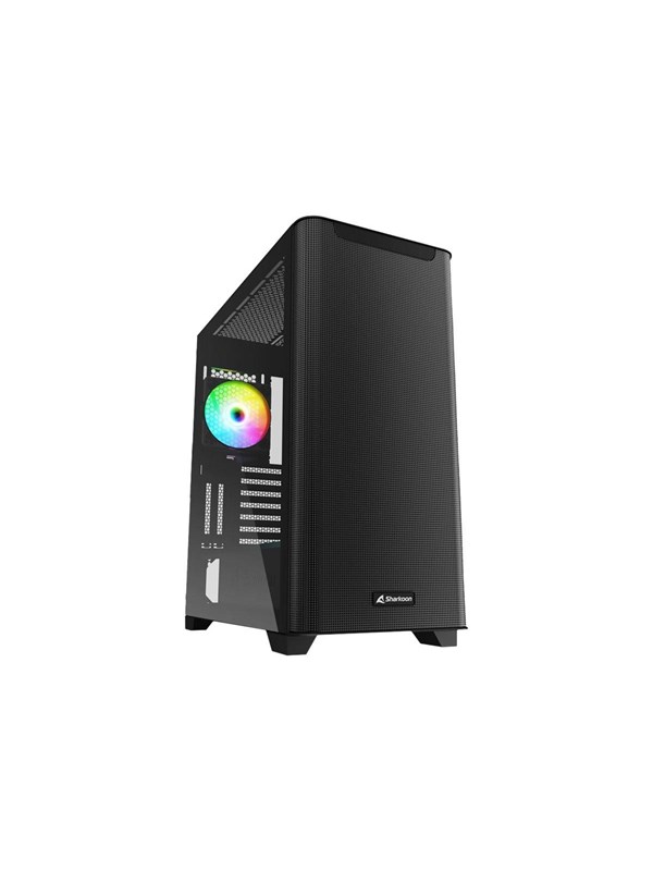 Sharkoon M30 RGB - mid tower - extended ATX - Case - Tower - Zwart