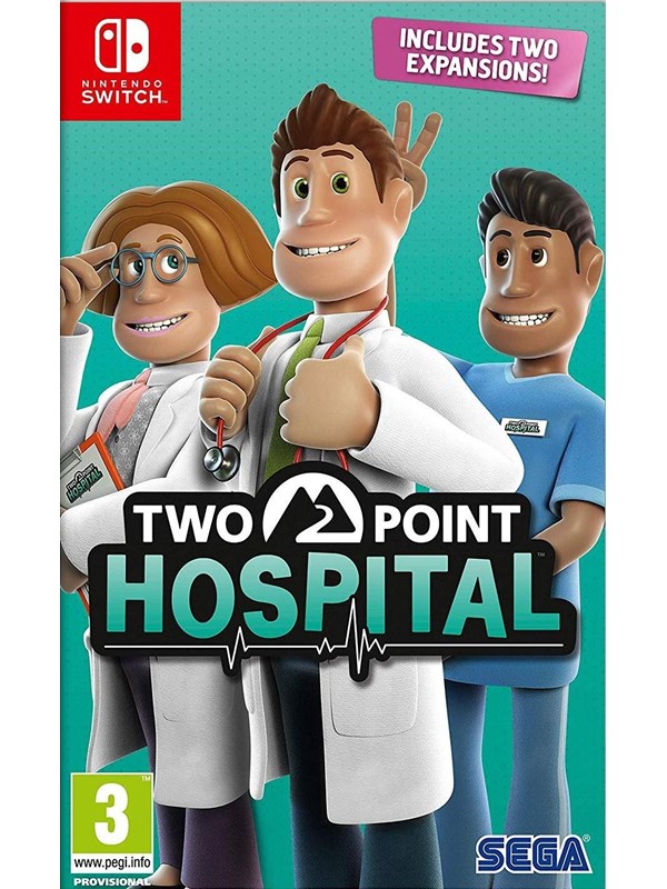 Two Point Hospital (Code in A Box) - Nintendo Switch - Strategy
