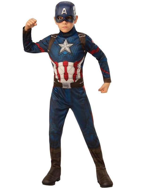 Kostuums voor Kinderen Captain America Avengers Rubies 700647_L