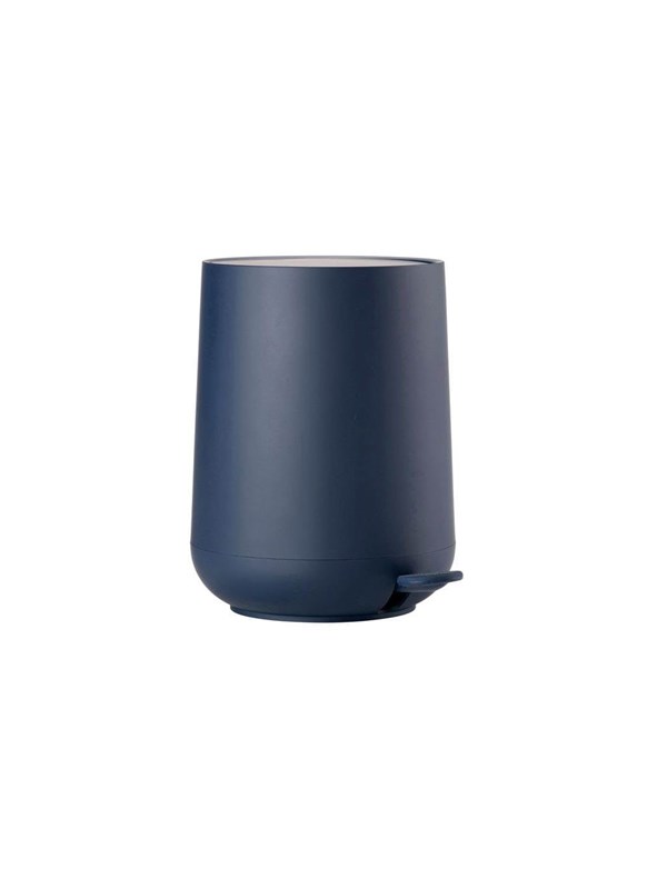 Zone Denmark Nova Pedaalemmer - Prullenbak Badkamer Softclose - Afvalemmer Klein - Toilet & Badkamer Accessoires - Kunststof - 3 liter - 23,5 x 20,5 cm - Royaliter Blue (blauw)