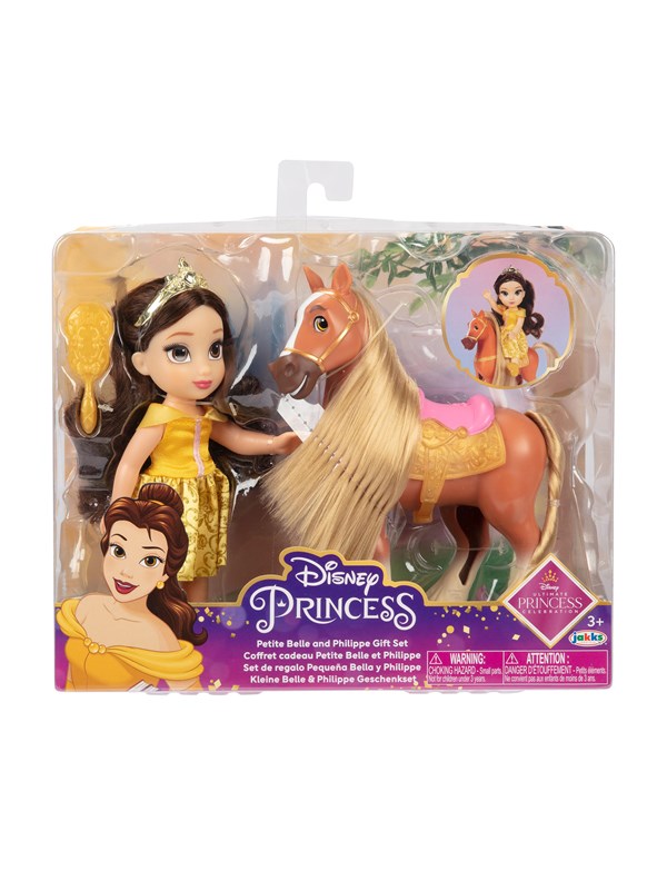 Jakks Disney Prinses 15cm Petite Belle & Philippe