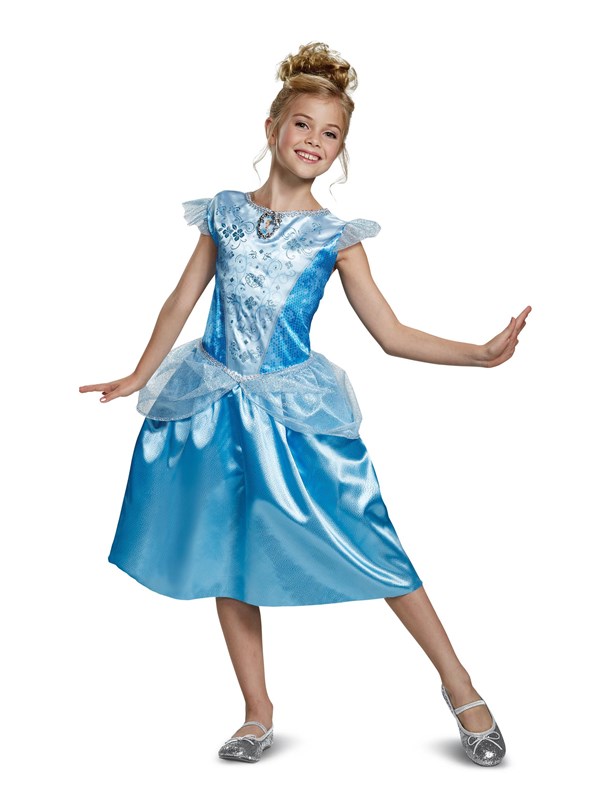 DISNEY Prinses - CINDERELLA, Cinderella Classic , Maat XS (3T-4T jaar), Meisjes