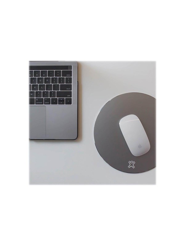 XtremeMac Muismat - Aluminium - Antislip - Waterdicht - Grijs