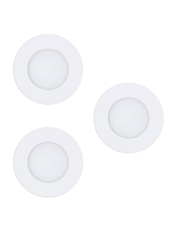 EGLO FUEVA-Z recessed spot 3x360 lumen I44 2700-6500K 3-pack white
