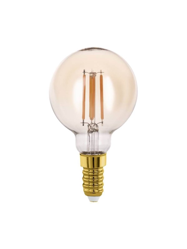 EGLO LED spot G60 Globe 4W/822 350 lumen amber E14