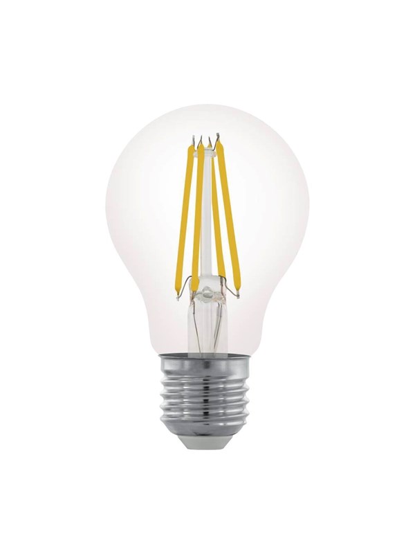 EGLO LED spot A60 Standard 7.5W/827 806 lumen clear dimmable E27