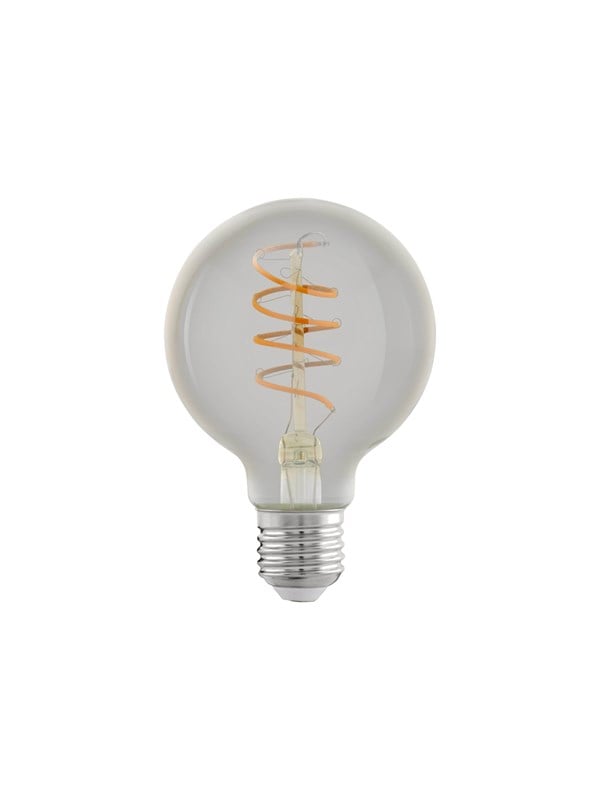 EGLO LED spot G80 Globe 4W/822 270 lumen clear 3-step dimmable E27