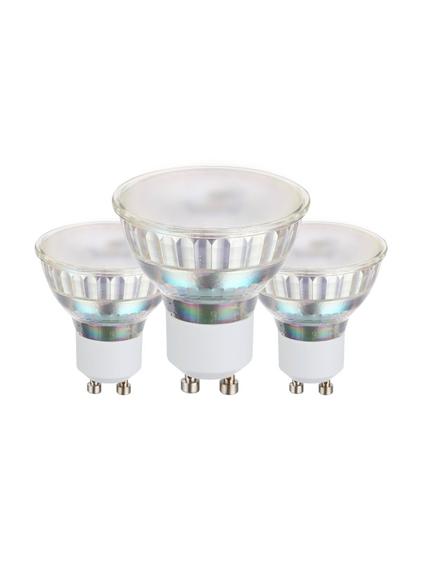 EGLO LED spot GU10 COB 3W 250LM 3000K set van drie GU10