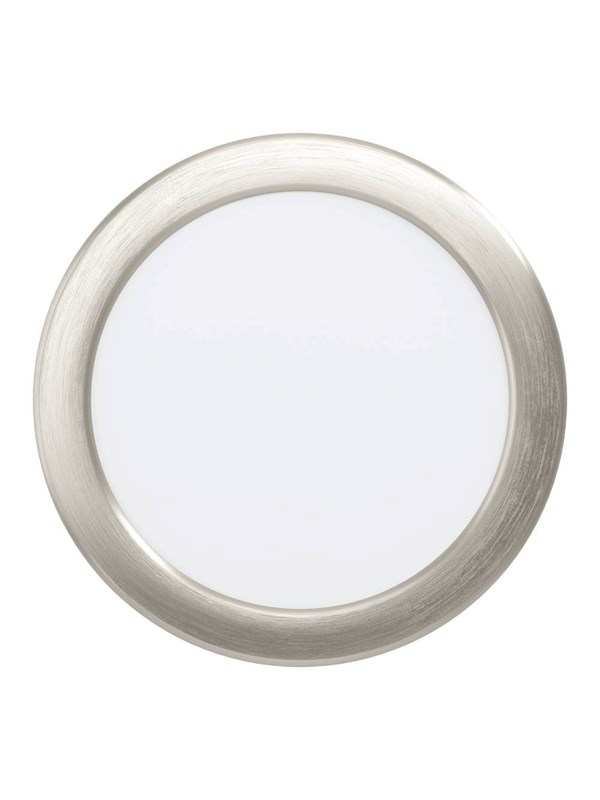 EGLO ALANGE recessed spotlight Ø166 mm 3000K brushed steel