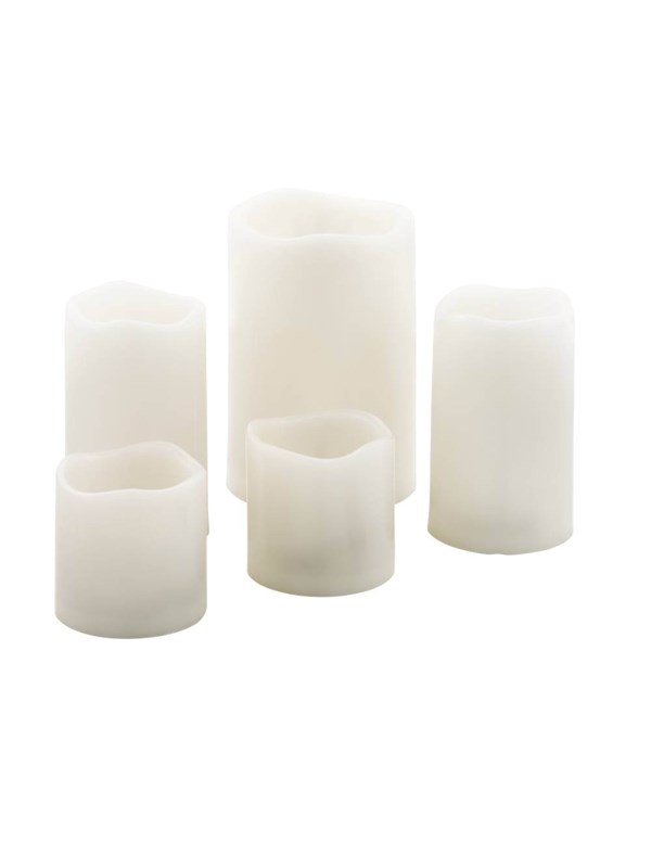 EGLO BLOKLYS SÆT BATTERI FJERNBETJENING 5L BEIGE