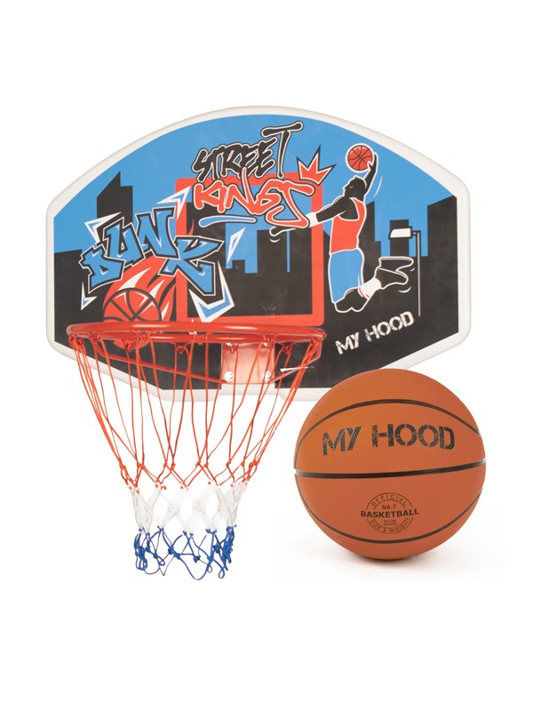 My Hood Basketbalring op achterbord inclusief bal