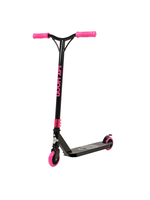 My Hood Stuntstep 7.0 - Zwart/Roze