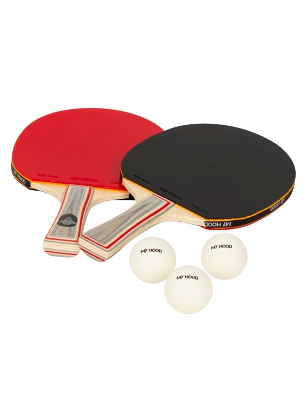 My Hood Tafel Tennis bats and balls