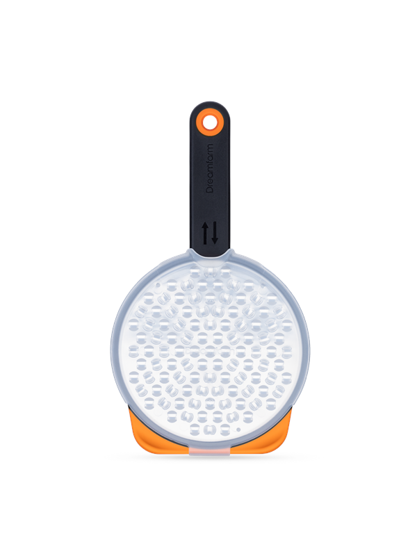 Dreamfarm - Ograte Rasp Grof - Polypropyleen - Oranje -