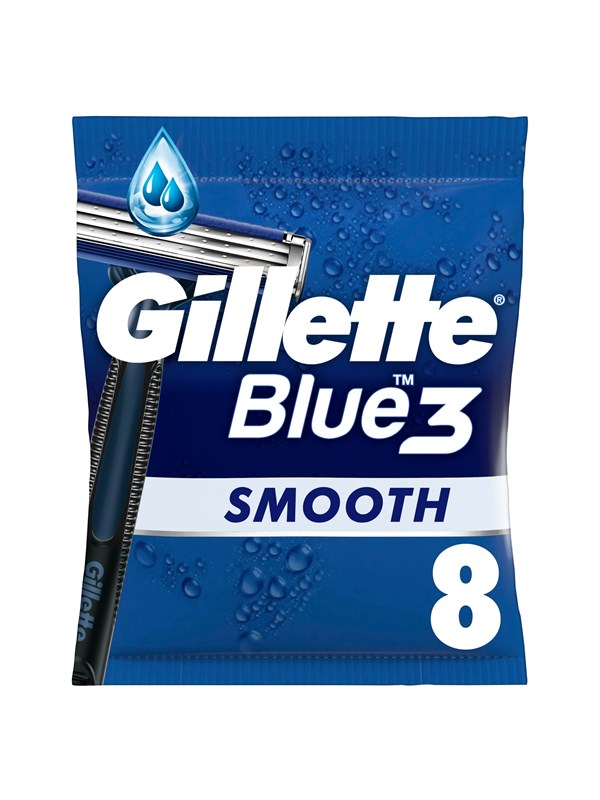 Gillette Blauw3 8 stuks