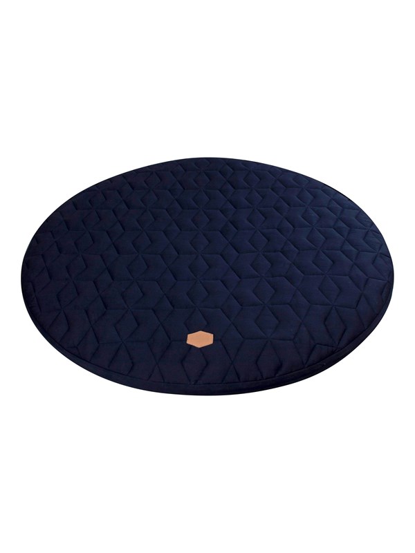 Filibabba Play mat - Soft quilt Donkerblauw