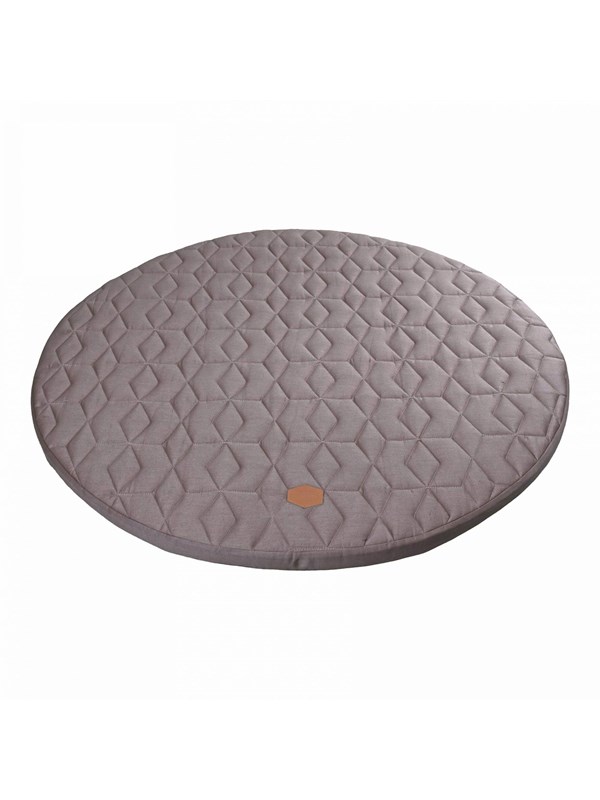 Filibabba Play mat - Soft quilt Donkergrijs