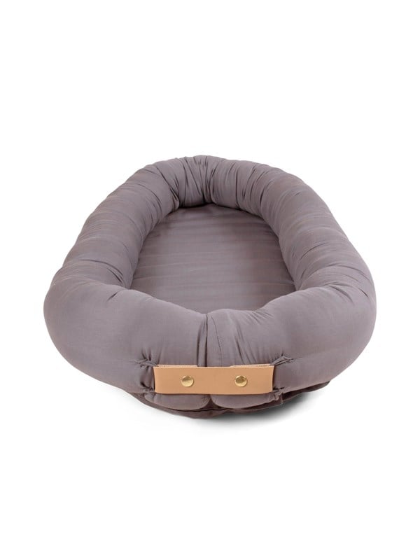 Filibabba Babynest - Premium kapok Grijs