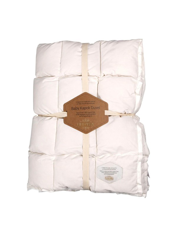 Filibabba Baby duvet - Kapok - nature Wit