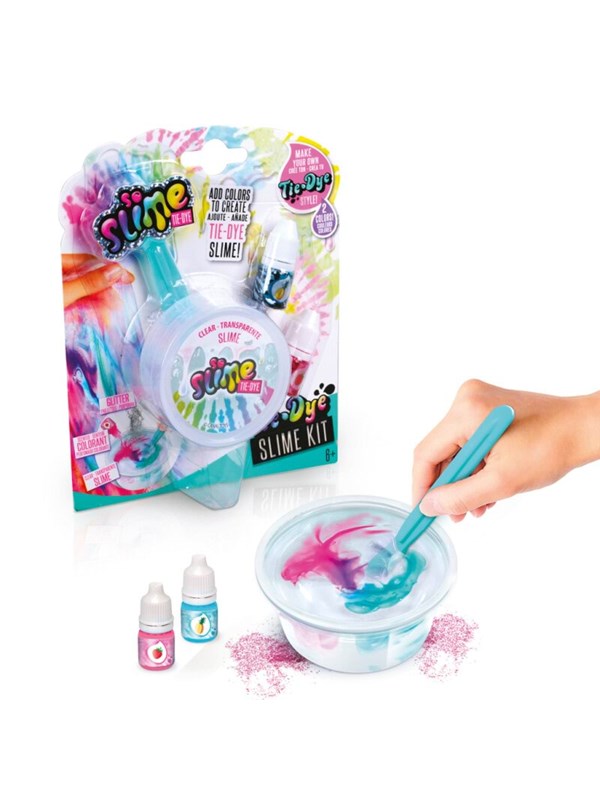 So Slime Tie Dye Blisterverpakking 3 stuks geassorteerd.