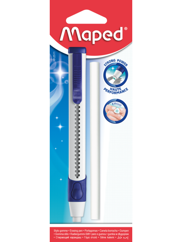 Maped Gom-pen blister with pen and 1 refill