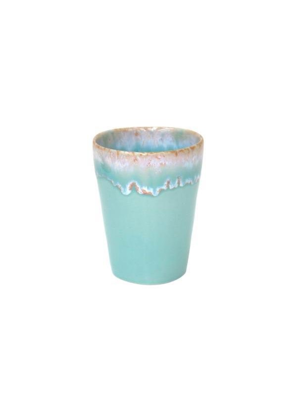 Costa Nova & Casafina - Latte Macchiato-kop 'Grespresso' (Aqua, 0.38L)