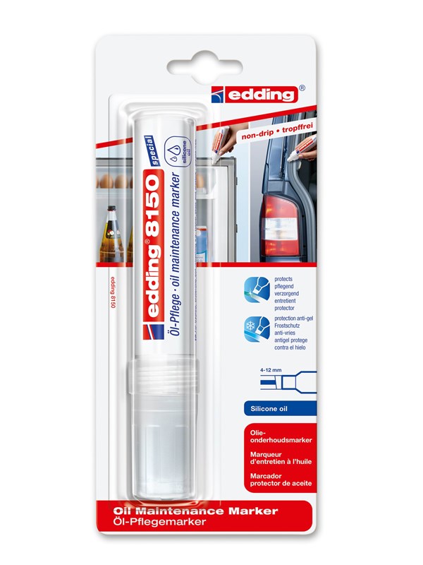 Edding e-8150 Siliconenolie maintenance marker
