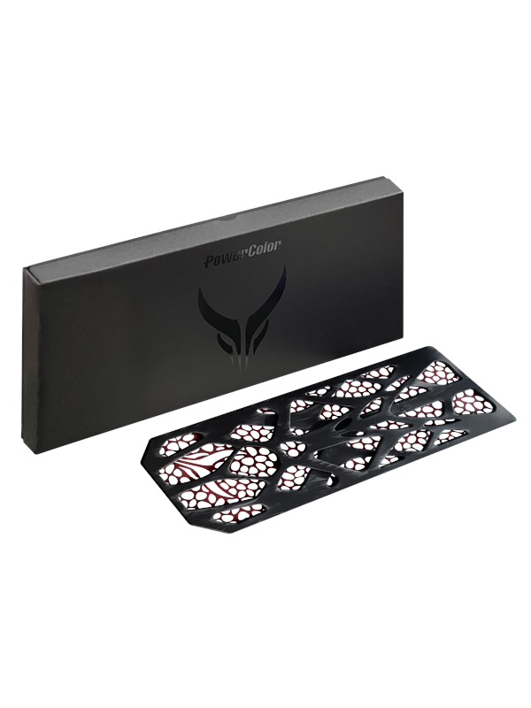 Powercolor Red Devil Skins Swappable Backplate - Generative - Grafische kaarten