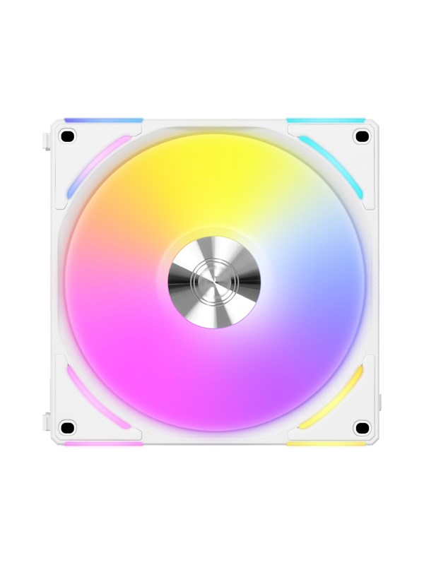 Lian Li UNI FAN AL140 V2 - Case ventilator - 140mm - Wit met RGB-licht - 27 dBA