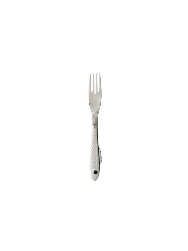 Gense Fish fork Nobel 18.8 cm Glossy Staal