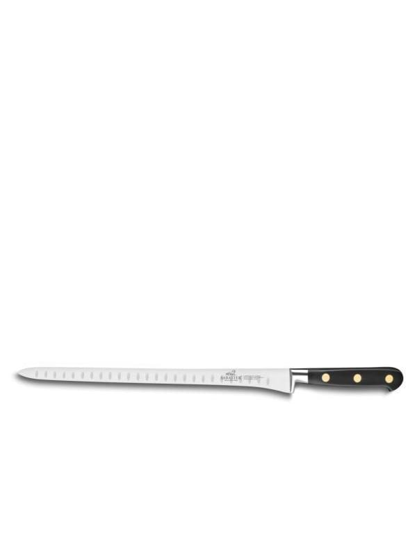 Lion Sabatier Salmon knife with Lucht Blade Ideal 30 cm Staal/zwart