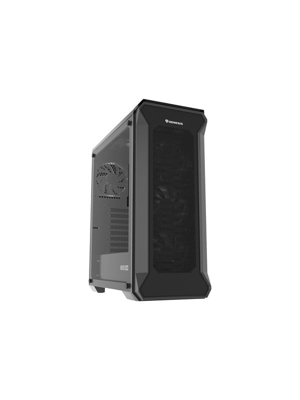Natec Genesis IRID 505F - Case - Tower - Zwart