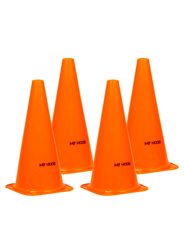 My Hood 4 orange cones - 38 cm