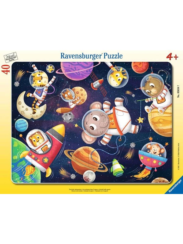 Ravensburger Animal Astronauts 40p 2D Puzzels
