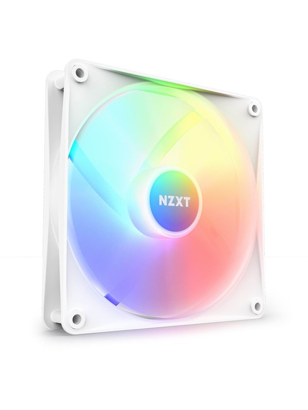 NZXT F140 RGB CORE white - Ventilator 1 stuks - 140 mm - 4 Pins - 500rpm -1500rpm - RGB - wit