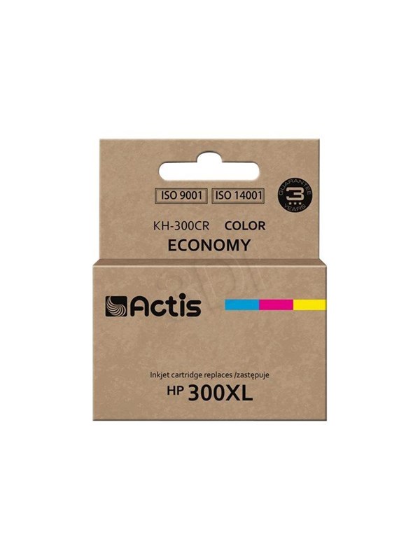 Actis standard KH-300CR - colour (cyan magenta yellow) - refurbished - ink cartridge (alternative for: HP 300XL HP CC644EE)