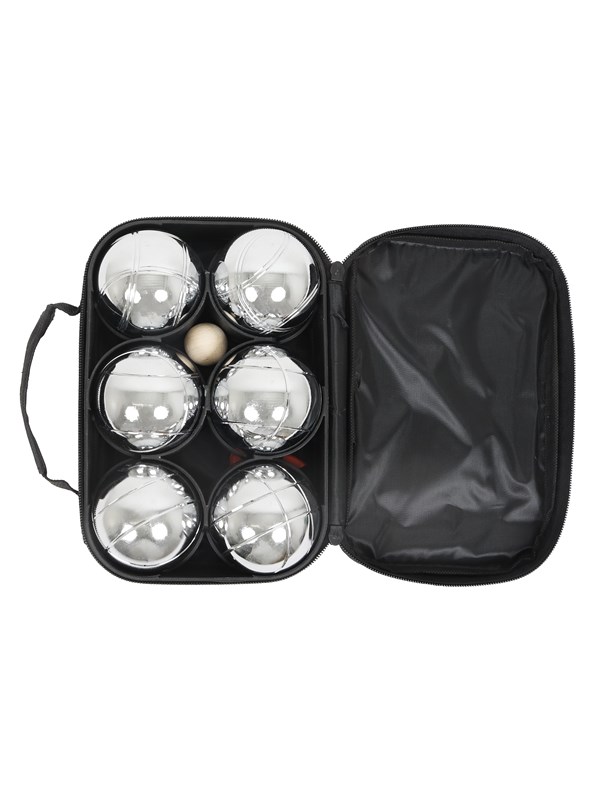 HOME It® Petanque Set: Complete Set met 6 Metalen Ballen en Tas